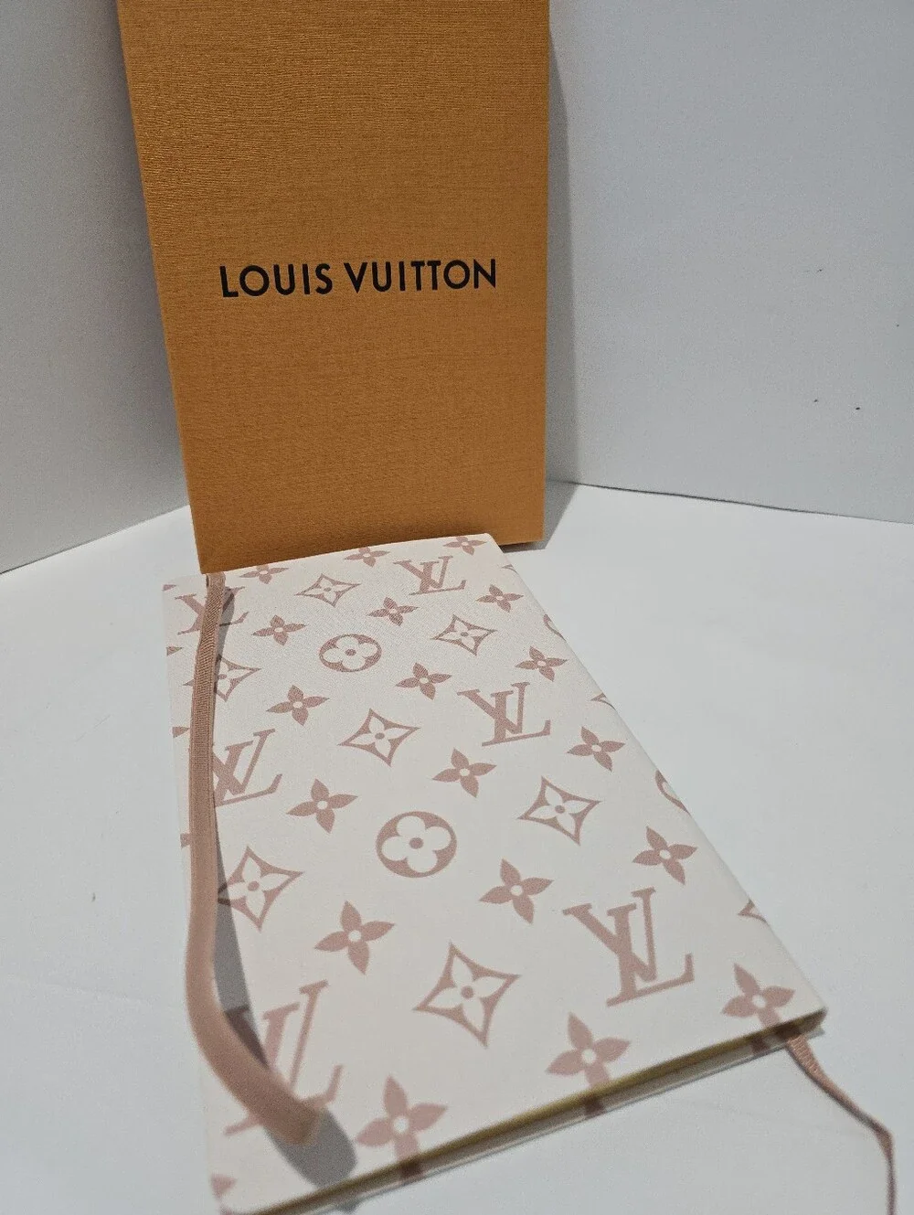 Louis Vuitton Jane Notebook MM Dune Monogram With Stickers Brand New Gl1681